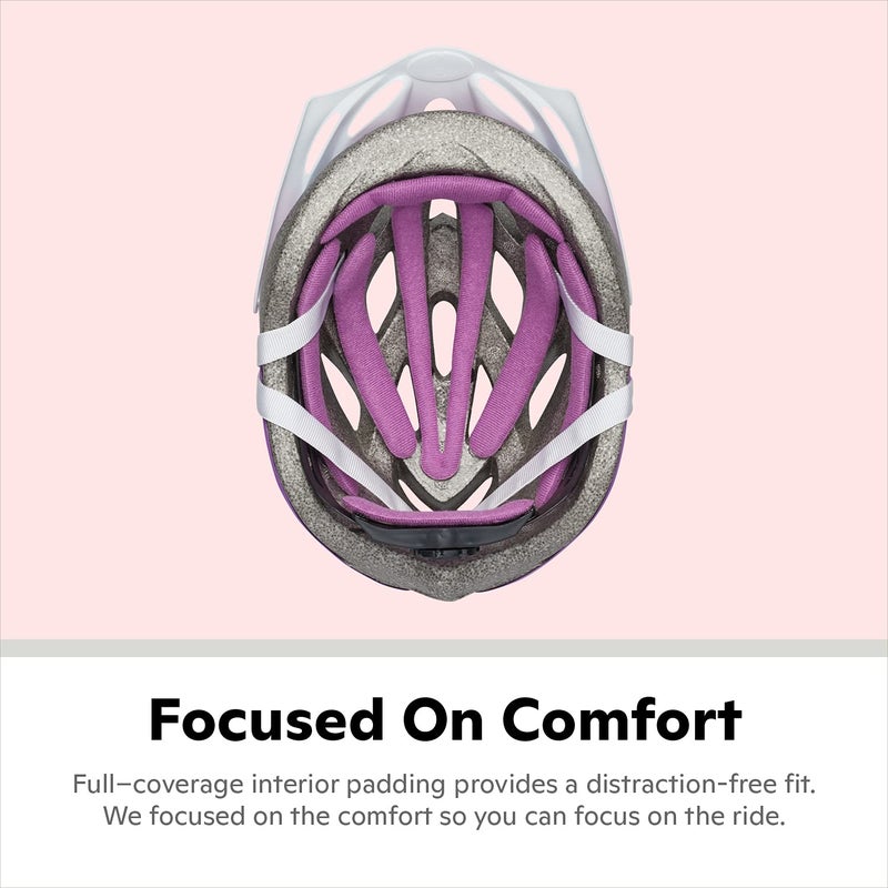 Schwinn Thrasher Kids Bike Helmet, Boys And Girls, Fits 50 - 54cm Circumference, Ages 5-8 Year Olds, Lightweight, Detachable Visor, CPSC Safety Certified, Child, Purple Pattern - Image 5